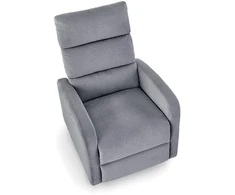Fotelis CARINIO leisure chair, pilkas