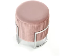 Fotelis CRICKET pouffe color: light pink