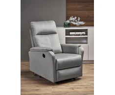 Fotelis CROCUS electric recliner, pilkas