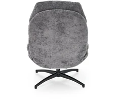 Fotelis DARIO leisure chair, with stool pilkas