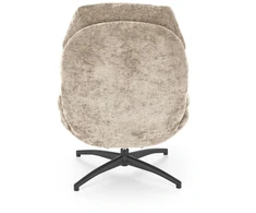 Fotelis DARIO leisure chair, with stool, beige