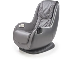 Fotelis DOPIO massage chair, color: dark pilkas / pilkas
