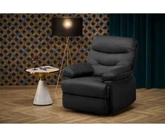 Fotelis DRAGER leisure chair, juodas