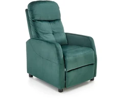 Fotelis FELIPE 2 recliner color: dark žalias