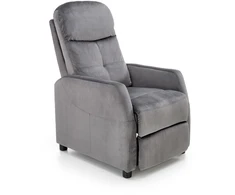 Fotelis FELIPE 2 recliner color: pilkas