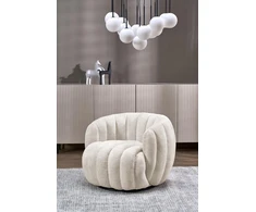 Fotelis FRASER, leisure chair, cream