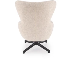 Fotelis FREDY leisure chair, with stool, l.beige