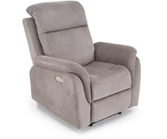 Fotelis GALEON elektrinė recliner, pilka