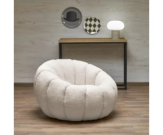 Fotelis GASPAR leisure chair, cream