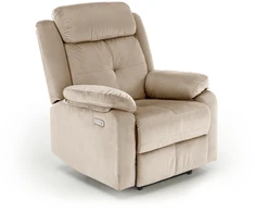 Fotelis LORIS recliner, color: beige