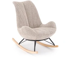 Fotelis LUIS rocking chair, d.beige
