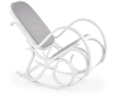 Fotelis MAX BIS PLUS rocking chair color: baltas