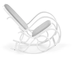 Fotelis MAX BIS PLUS rocking chair color: baltas