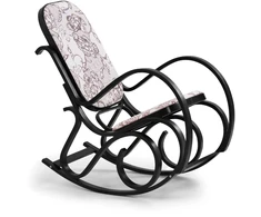 Fotelis MAX II rocking chair color: wenge