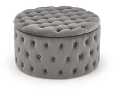 Fotelis NUNEZ pouffe color: pilkas