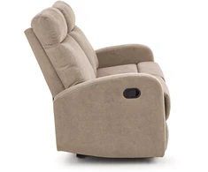 Fotelis OSLO 2S sofa su recliner funkcija, spalva: smėlio