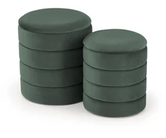 Fotelis PACHO set of two color: d.žalias