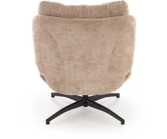 Fotelis PESTO armchair with ottoman / rocking function, color: beige