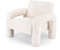 Fotelis VARNA leisure chair, cream