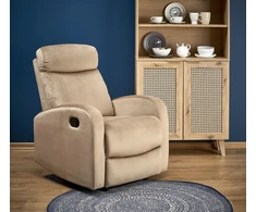 Fotelis WONDER recliner, beige