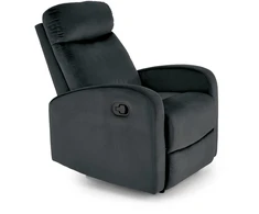 Fotelis WONDER recliner, juodos spalvos