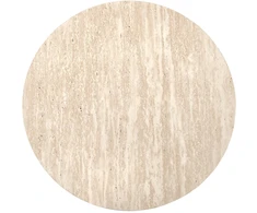 FRIDA S c.table travertine / walnut