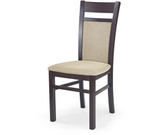 GERARD2 chair dark walnut / Torent rusvai gelsvas