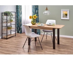 GINO table votan oak/juodas