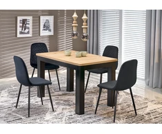 GIZMO extension table artisan oak / juodas