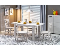 GIZMO extension table cashmere / cashmere