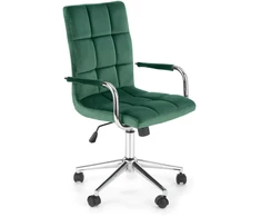 GONZO 4 children chair dark žalias