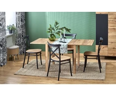 GRACJAN table, craft oak