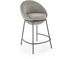 H118 bar stool, pilkas