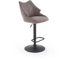 H122 bar stool, juodas / pilkas