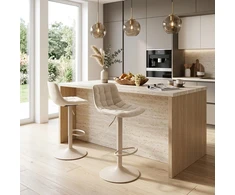 H95_CS bar stool, light beige