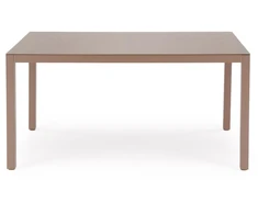 HOVER garden table, beige / cappuccino