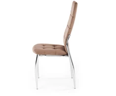 K416 chair, beige velvet