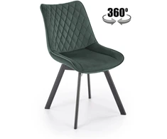 K520 chair, juodas / dark žalias