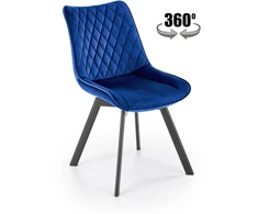 K520 kėdė, tamsiai mėlyna / juoda