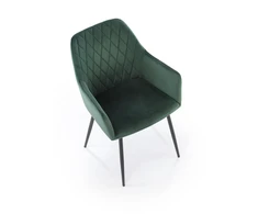 K558 chair, dark žalias