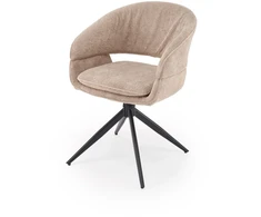 Pusiau pasukama kėdė su atlošu K-602 Halmar, Cappuccino spalvos