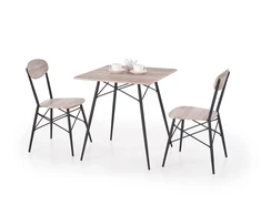 KABIR square, table 2 chairs