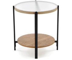 KAMALA S c.table, natural / juodas