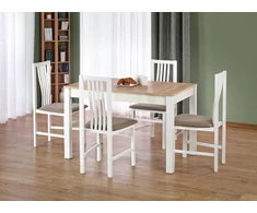 KSAWERY table color: sonoma oak / baltas