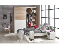 LIMA LOZ-90 bed, color: baltas