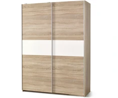 LIMA S1, color: sonoma oak / baltas
