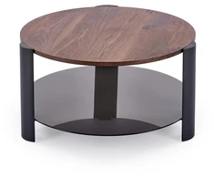 LIRA c.table walnut / juodas