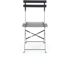 LIVORNO garden set (table+2 chairs), juodas