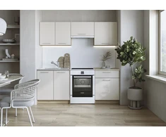 MARIJA 200 kitchen set, cremona oak / cashmere