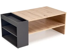 MURCIA c.table, artisan oak / juodas